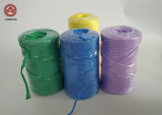 Split Film Twisted String PP Twine For Greenhouse 6000D-9000D PP Packing Rope