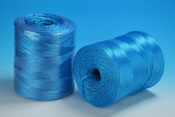 Recycled PP Fibrillated Packing Rope Industrial Twine High Strength 1mm-5mm Twisted