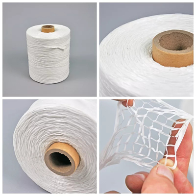 Twisted PP Fibrillated Cable Filler Yarn 120000D For Power And Telecom Industries