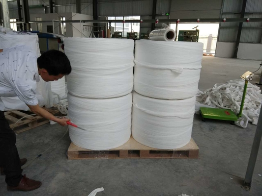 Large Wood Drum Winding Cable Filler , Polypropylene Cable Filling Yarn