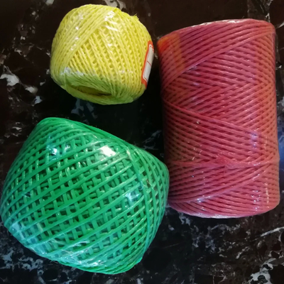 UV Resistant Polypropylene Twine With 15% Elongation For Secure Bundling And Packaging