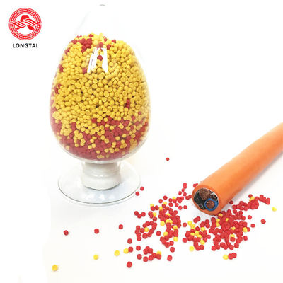 UL 1581 Semi Rigid PVC Compound For Wire 90A Hardness Wearproof free-flowing granules