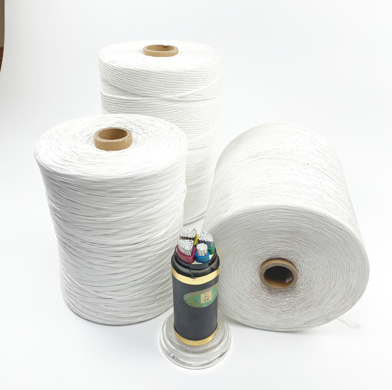 Halogan Free FR PP Filler Yarn , Light Weight Polypropylene Filler Twine For Cable