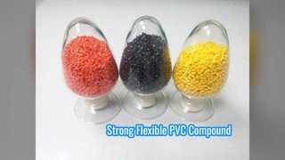 Composé PVC pour câbles 200% d'allongement 15 MPa