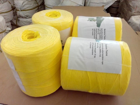 Corde en plastique d'emballage de 4mm de diamètre de polypropylène d'agriculture traitée aux UV de ficelle