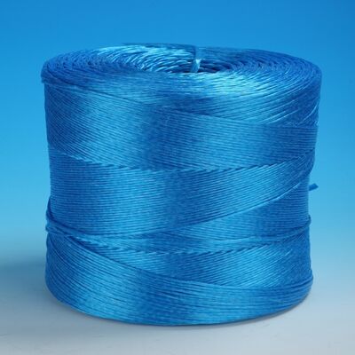 Corde en polypropylène bleu traité UV de 4 mm / Corde d'emballage en PP