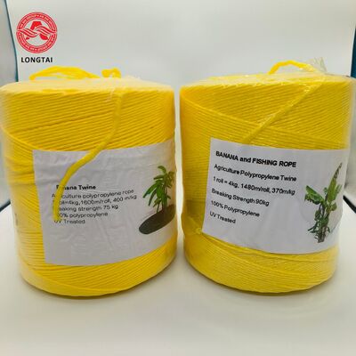 Résistant aux rayons UV haute résistance à la traction PP baler Twine avec longueur personnalisable pour baler le foin